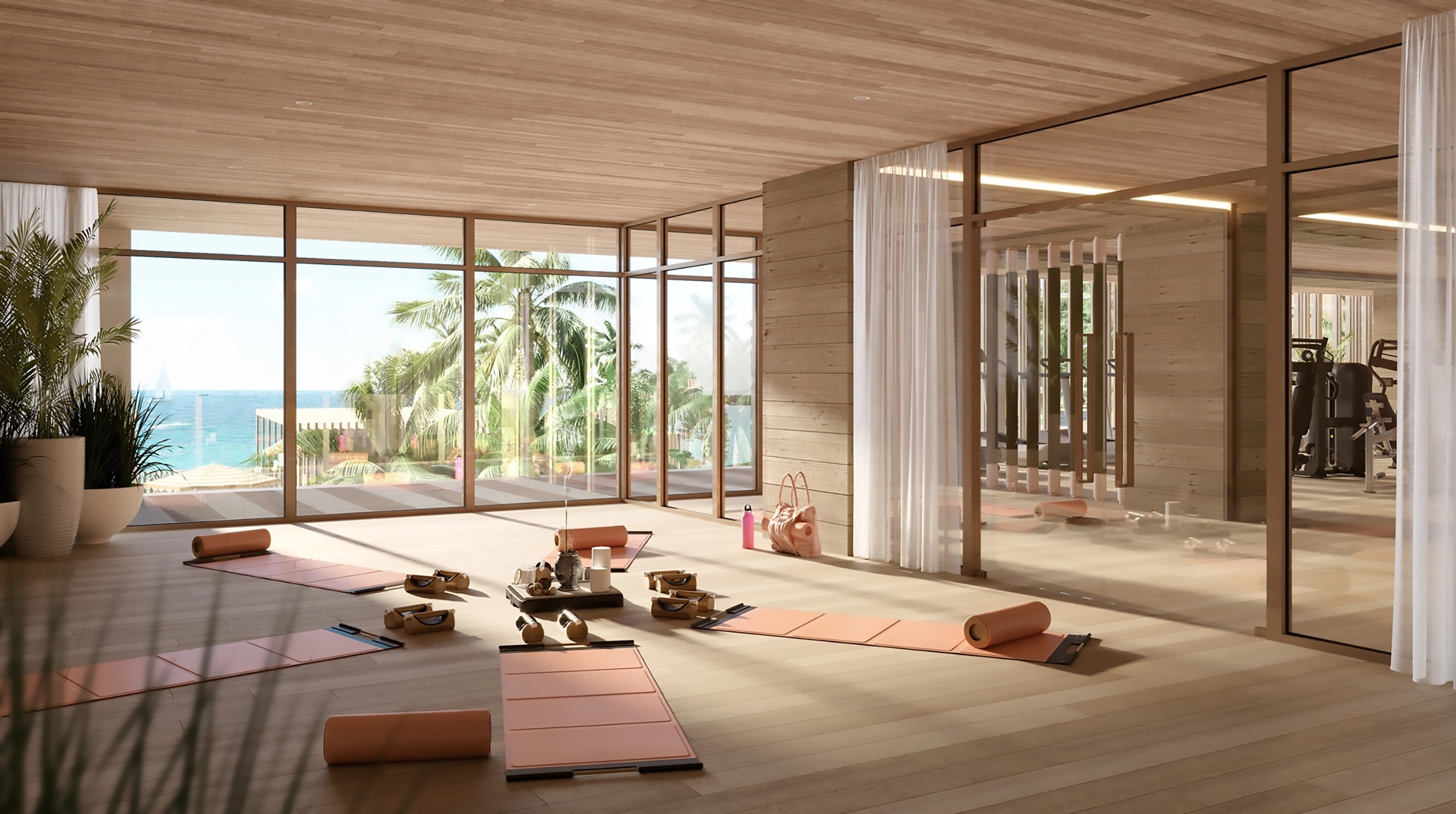 Yoga and Stretching Room